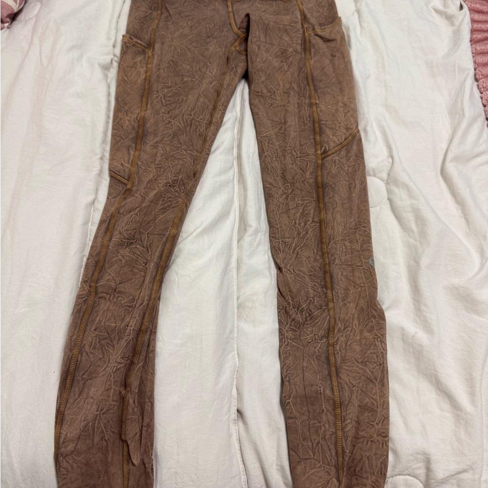 Brown lululemon leggings